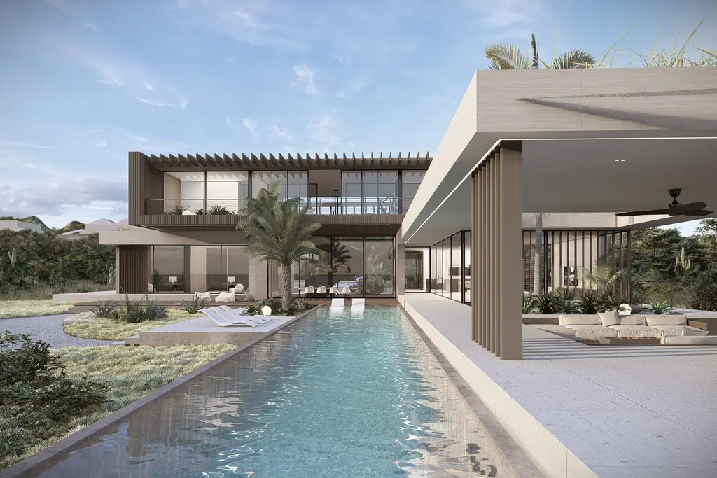 Central Axis House by STATE of Architecture A Modern Villa in Perfect Balance 11