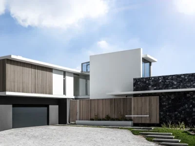 D13 House by GSQUARED Architects Blends Modern Minimalism with Cape Towns Natural Beauty 13