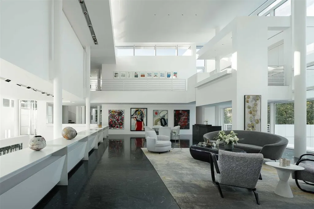 A Work of Art: Richard Meier’s Rachofsky House in Texas Offered at $23 Million 15 Extraordinary 8605 Preston Rd Estate by Richard Meier Offered at 23 Million 10