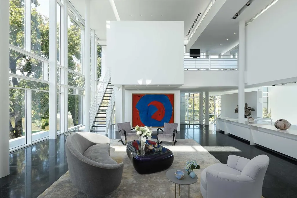 A Work of Art: Richard Meier’s Rachofsky House in Texas Offered at $23 Million 17 Extraordinary 8605 Preston Rd Estate by Richard Meier Offered at 23 Million 12