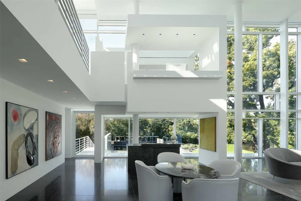 A Work of Art: Richard Meier’s Rachofsky House in Texas Offered at $23 Million 18 Extraordinary 8605 Preston Rd Estate by Richard Meier Offered at 23 Million 13