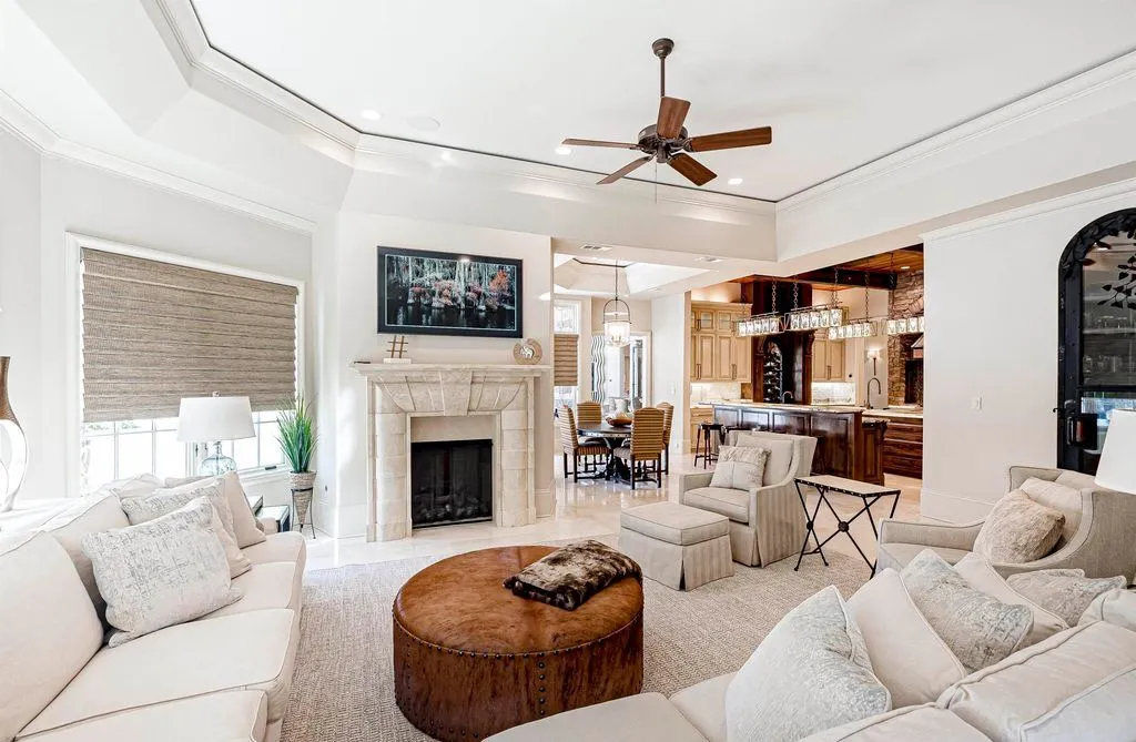 Extraordinary Residence at 19566 Perkins Rd E Sets the Standard for Architectural Excellence in Louisiana Asking 12 Million 11