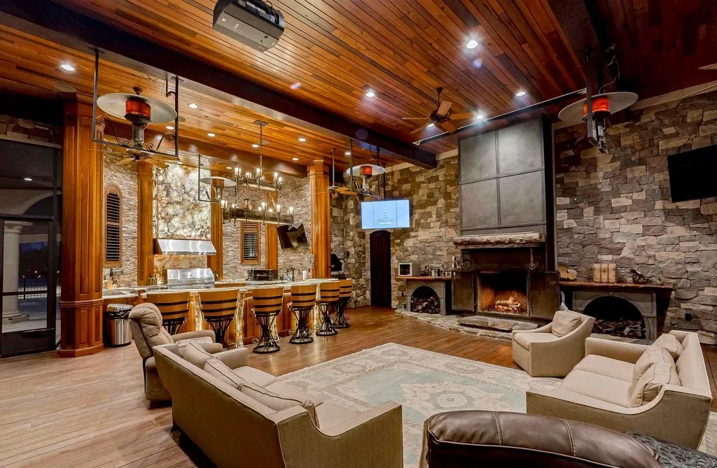 Extraordinary Residence at 19566 Perkins Rd E Sets the Standard for Architectural Excellence in Louisiana Asking 12 Million 20