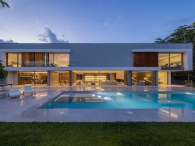 House VHC by FH2L Arquitectos, A Sculpted Sanctuary of Light, Landscape, and Contemporary Elegance