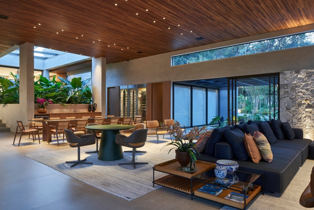 IC Residence by Anastasia Arquitetos Blends Tropical Modernism with Landscape Harmony in Lagoa Santa 7 IC Residence by Anastasia Arquitetos Blends Tropical Modernism with Landscape Harmony in Lagoa Santa