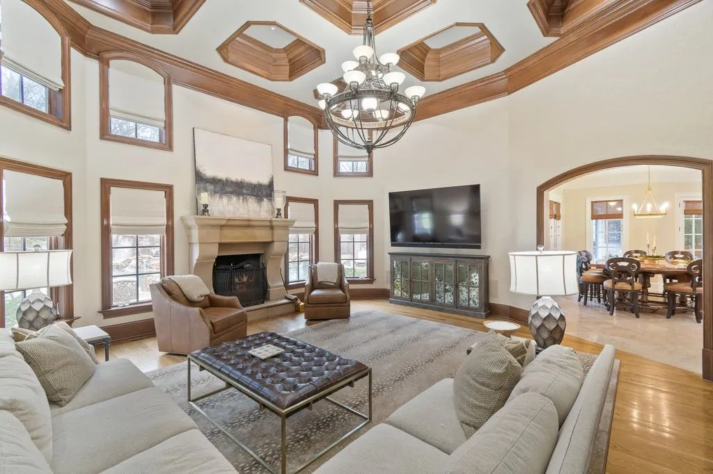 Magnificent Estate at 55 Governors Way Blends Spacious Design with Cozy Sophistication Listed at 6799999 12