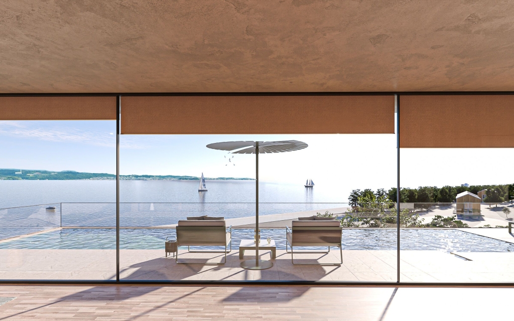 Moradia em Albarquel by Humberto Conde Arquitectos, A Hillside Sanctuary of Light, Landscape, and Contemporary Elegance 10 Moradia em Albarquel by Humberto Conde Arquitectos A Hillside Sanctuary of Light Landscape and Contemporary Elegance 1 2