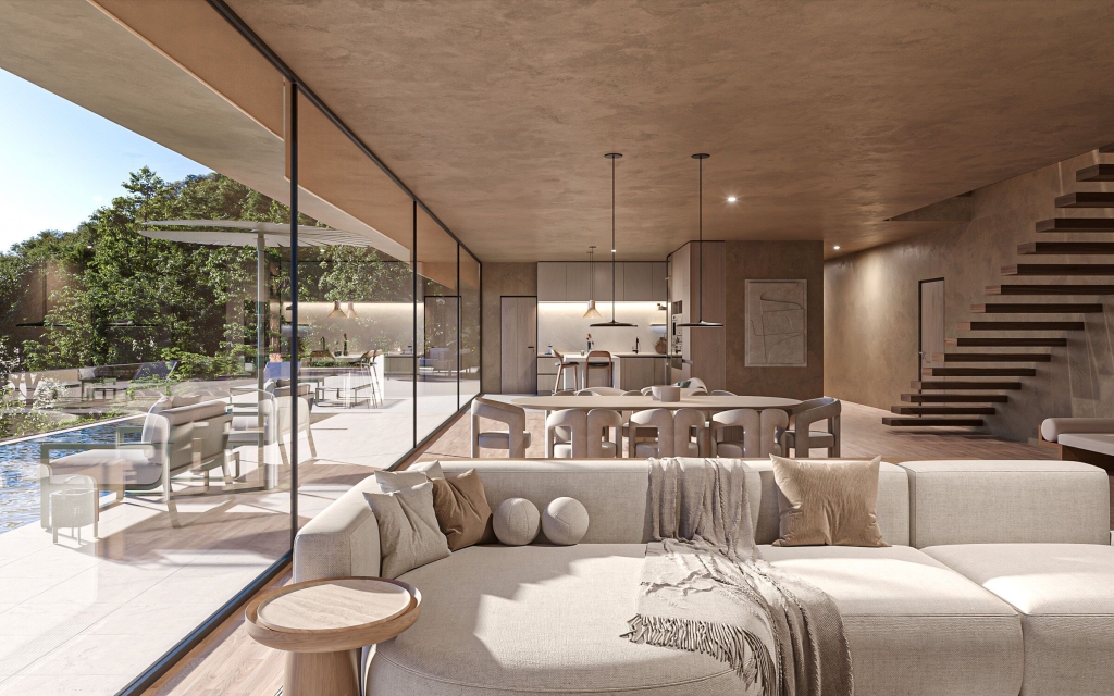 Moradia em Albarquel by Humberto Conde Arquitectos, A Hillside Sanctuary of Light, Landscape, and Contemporary Elegance 7 Moradia em Albarquel by Humberto Conde Arquitectos, A Hillside Sanctuary of Light, Landscape, and Contemporary Elegance