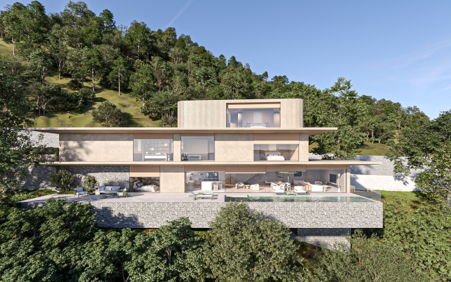 Moradia em Albarquel by Humberto Conde Arquitectos, A Hillside Sanctuary of Light, Landscape, and Contemporary Elegance