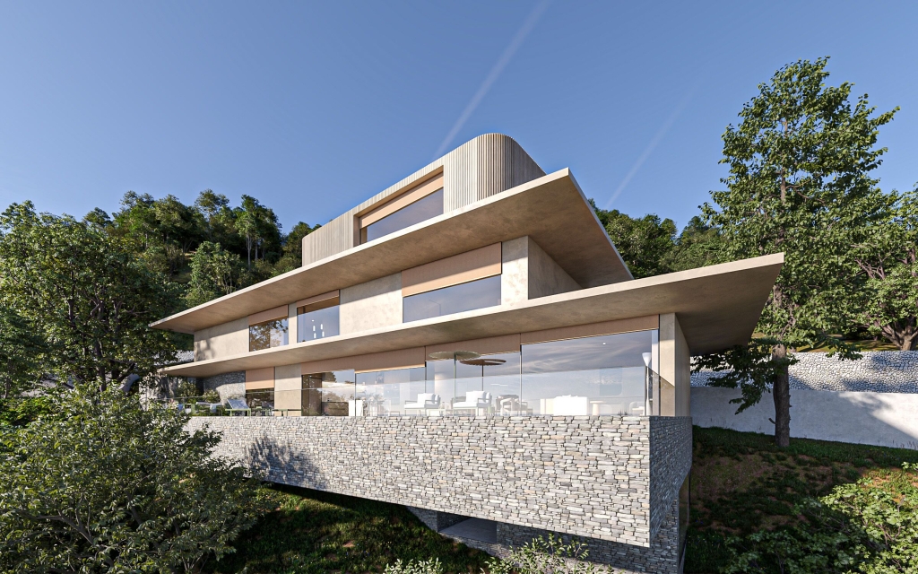 Moradia em Albarquel by Humberto Conde Arquitectos, A Hillside Sanctuary of Light, Landscape, and Contemporary Elegance 2 Moradia em Albarquel by Humberto Conde Arquitectos A Hillside Sanctuary of Light Landscape and Contemporary Elegance 6