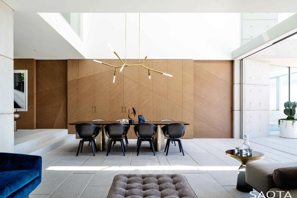 Mosman House by SAOTA Sculpted Contemporary Home on Steep Slope 10