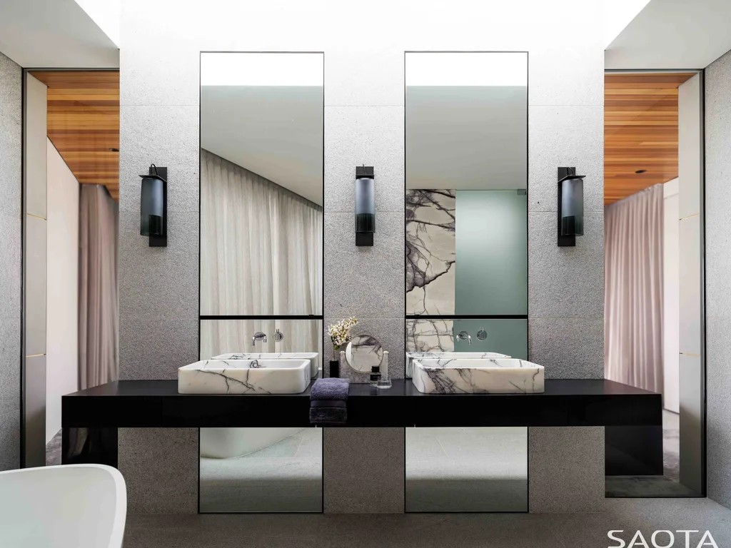 Mosman House by SAOTA Sculpted Contemporary Home on Steep Slope 5