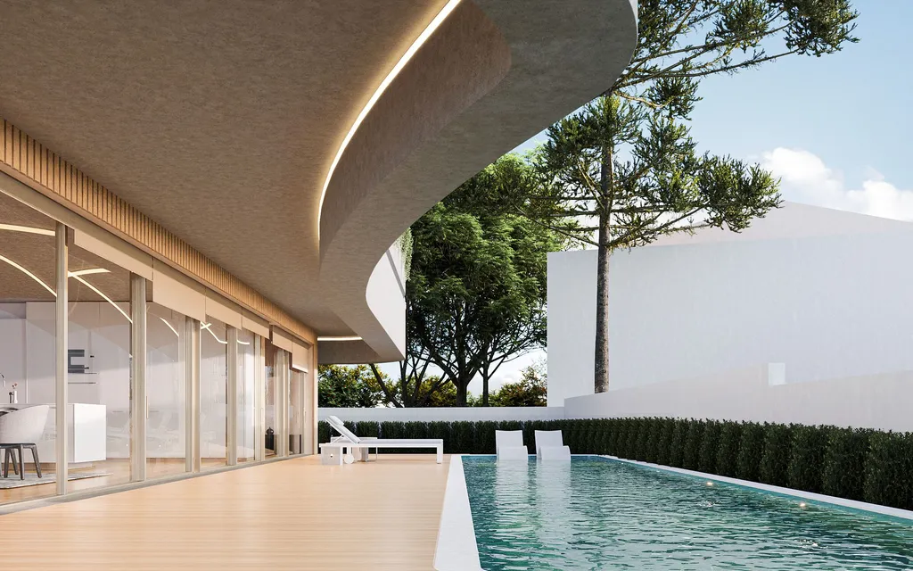 Oura Beach House by Humberto Conde Arquitectos, A Contemporary Coastal Retreat Shaped by Light, Topography, and Precision Design 5 Oura Beach House by Humberto Conde Arquitectos, A Contemporary Coastal Retreat Shaped by Light, Topography, and Precision Design