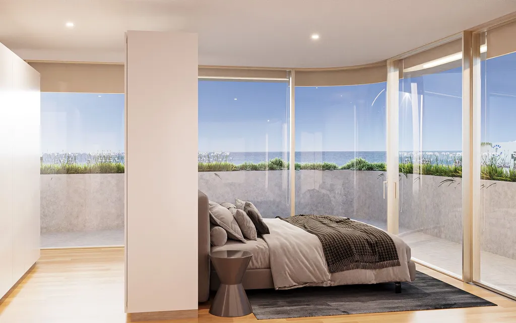 Oura Beach House by Humberto Conde Arquitectos, A Contemporary Coastal Retreat Shaped by Light, Topography, and Precision Design 7 Oura Beach House by Humberto Conde Arquitectos A Contemporary Coastal Retreat Shaped by Light Topography and Precision Design 3