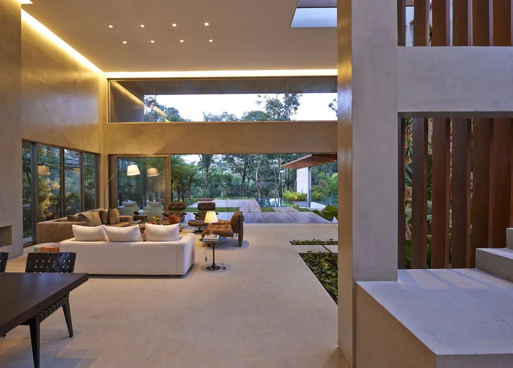 Residence Bosque da Ribeira by Anastasia Arquitetos, A Contemporary Refuge Immersed in the Hills of Nova Lima 11 Residence Bosque da Ribeira by Anastasia Arquitetos A Contemporary Refuge Immersed in the Hills of Nova Lima 12