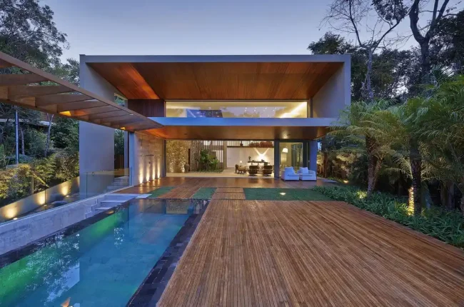 Residence Bosque da Ribeira by Anastasia Arquitetos, A Contemporary Refuge Immersed in the Hills of Nova Lima