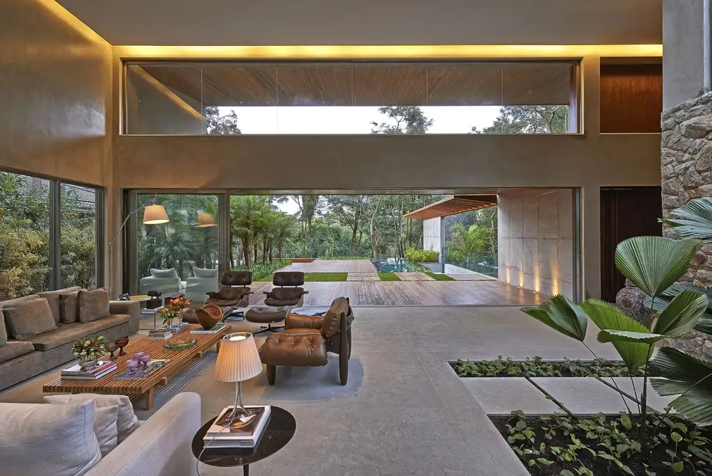 Residence Bosque da Ribeira by Anastasia Arquitetos, A Contemporary Refuge Immersed in the Hills of Nova Lima 6 Residence Bosque da Ribeira by Anastasia Arquitetos A Contemporary Refuge Immersed in the Hills of Nova Lima 7