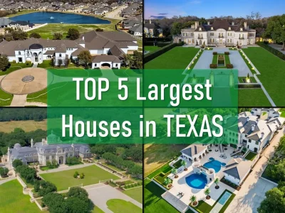 The 5 Largest Houses in Texas Ranked by Verified Square Footage (2025)