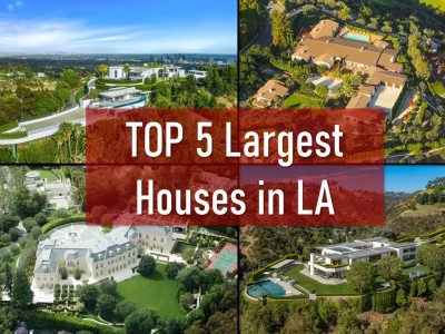 Top 5 Largest Houses in Los Angeles: Megamansions in Bel Air & Beverly Hills 1 Top 5 Largest Houses in Los Angeles Megamansions in Bel Air & Beverly Hills