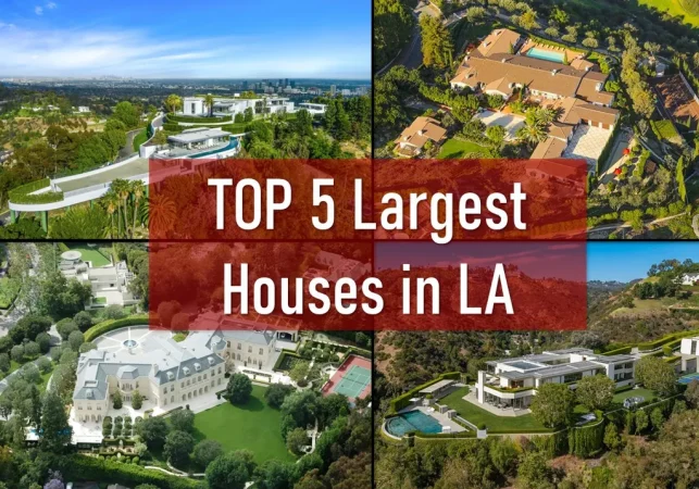 Top 5 Largest Houses in Los Angeles: Megamansions in Bel Air & Beverly Hills