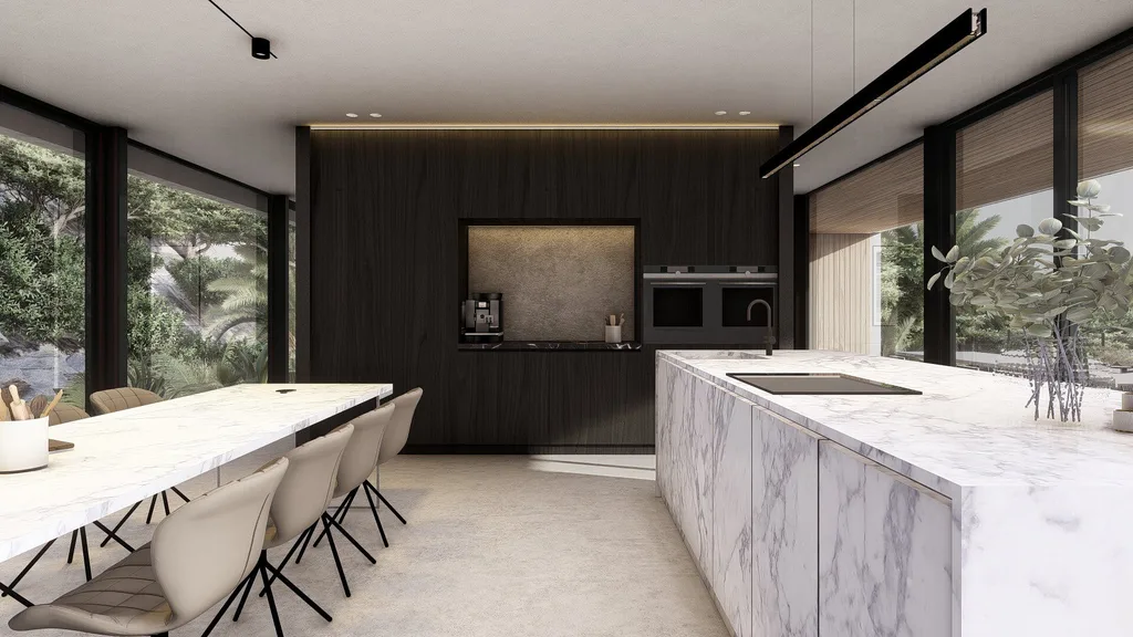 Villa Oase by STATE of Architecture A Sculptural Hillside Retreat Framing Panoramic Caribbean Horizons 1