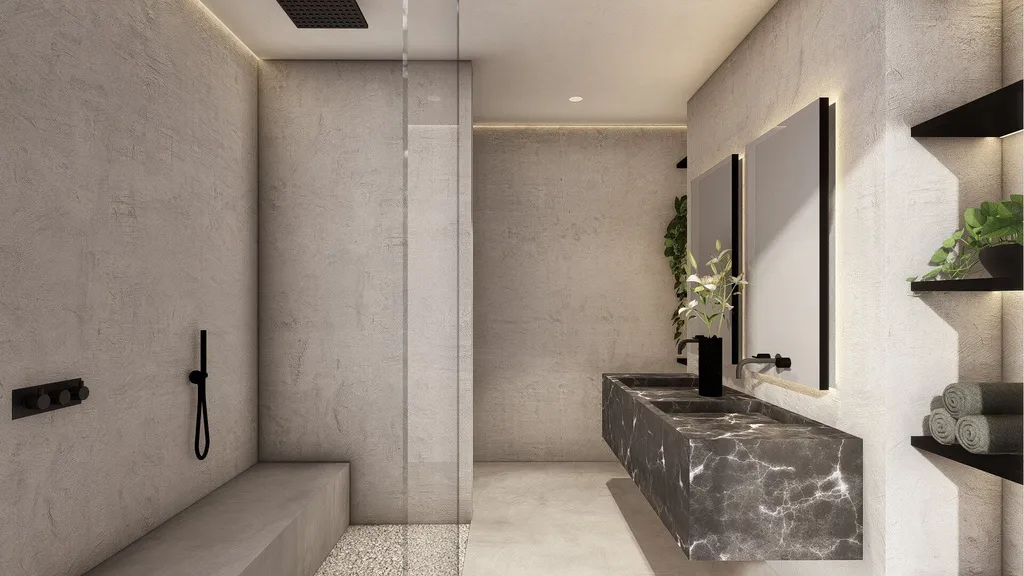 Villa Oase by STATE of Architecture, A Sculptural Hillside Retreat Framing Panoramic Caribbean Horizons