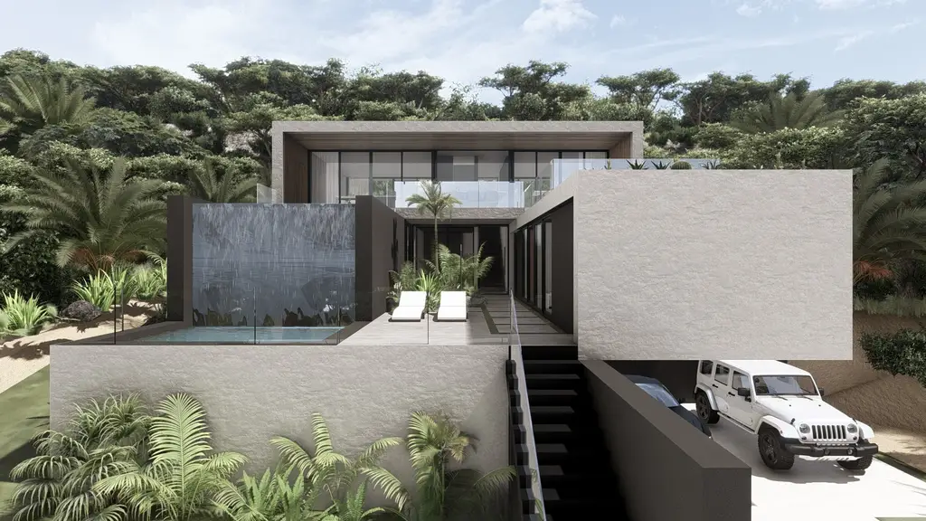 Villa Oase by STATE of Architecture A Sculptural Hillside Retreat Framing Panoramic Caribbean Horizons 8