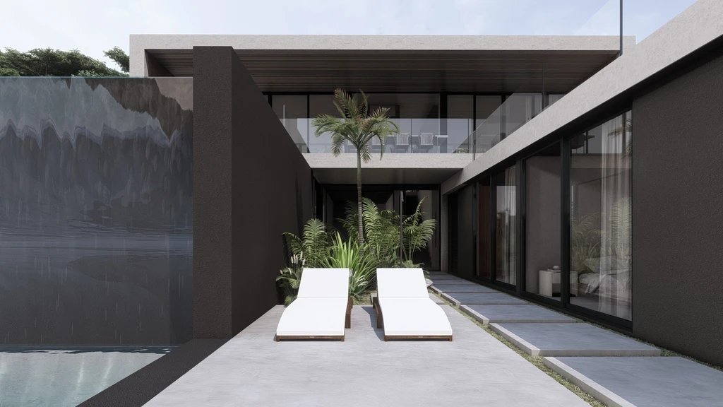 Villa Oase by STATE of Architecture, A Sculptural Hillside Retreat Framing Panoramic Caribbean Horizons