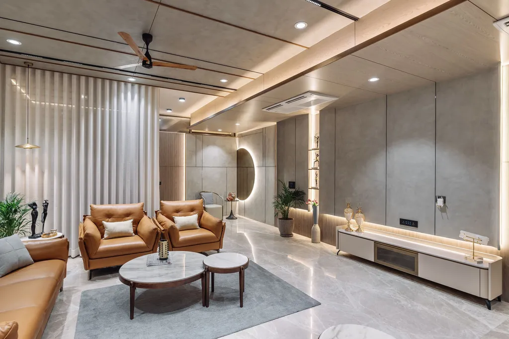 Visamo House by Prashant Parmar Architect, A Biophilic Sanctuary of Light, Heritage & Modern Luxury in Ahmedabad by 11 Visamo House A Biophilic Sanctuary of Light Heritage Modern Luxury in Ahmedabad 8