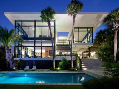 Coral Gables Residence by Touzet Studio, Modernism Meets Tradition, Reimagines Coastal Living