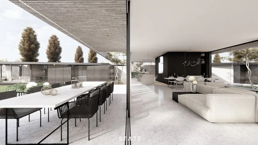 Wing House by STATE of Architecture, A Three-Wing Sanctuary Sculpted by Landscape 10 Wing House by STATE of Architecture A Sculpted Retreat in Dialogue with Nature 9