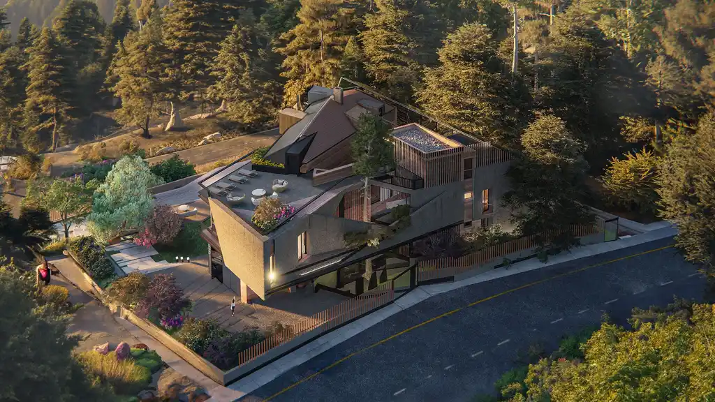 The Black Ember Residence in Baabdat, A Sculpted Mountain Retreat by Akl Architects 3 The Black Ember Residence in Baabdat, A Sculpted Mountain Retreat by Akl Architects