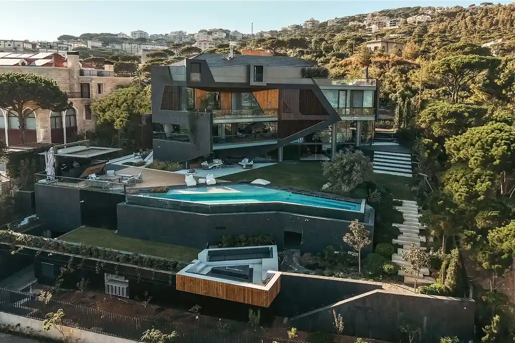 The Black Ember Residence in Baabdat, A Sculpted Mountain Retreat by Akl Architects 1 The Black Ember Residence in Baabdat, A Sculpted Mountain Retreat by Akl Architects