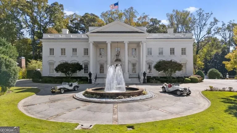 A Historical Masterpiece: Atlanta’s “White House” Listed for $35 Million