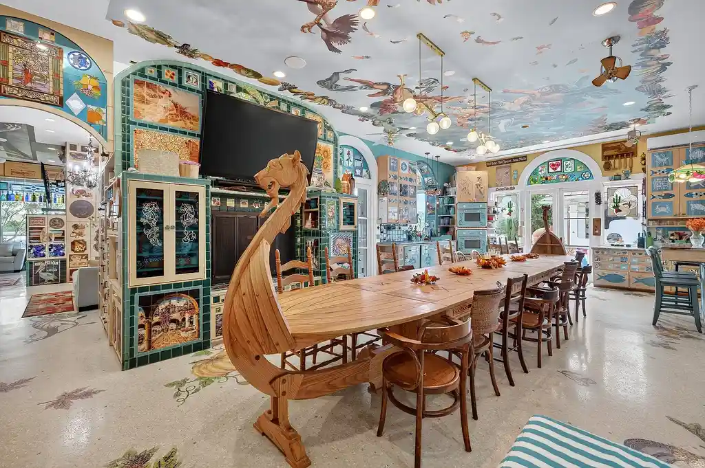 Exquisite $22.3 Million Waterfront Point-Lot Estate in Boca Raton Offers Grand Coastal Living 11 1201 Marble Way Boca Raton waterfront estate with French-inspired architecture, private pools, and expansive Intracoastal views.