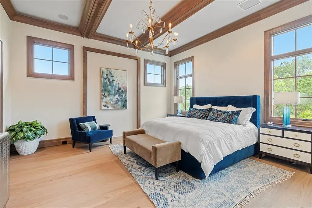 Stunning Ultra Luxury Estate Listed at $12.8 Million in Four Seasons Golden Oak Orlando 12 Interior view of 10273 Summer Meadow Way Orlando FL showing open-plan living area with high ceilings and natural light