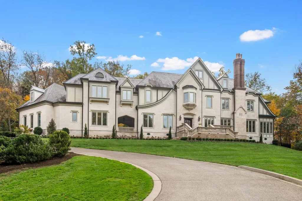 This Exquisite Tudor Estate in Tennessee Asking $6.25 Million 6 1033 Vaughn Crest Dr Showcases a Magnificent Custom Built Tudor Estate Defined by Timeless Elegance 5