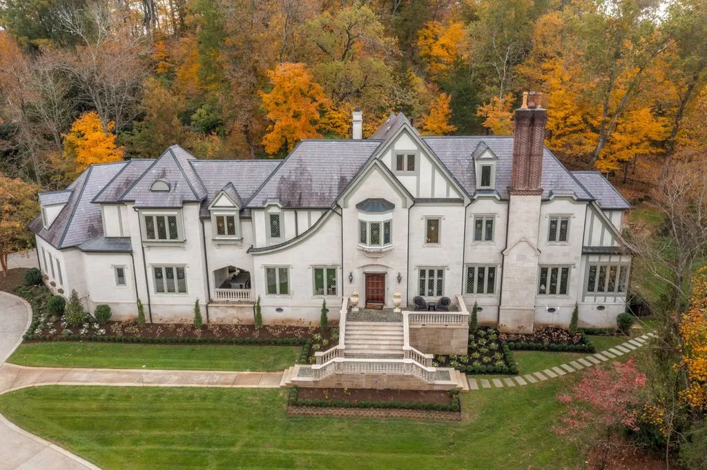 This Exquisite Tudor Estate in Tennessee Asking $6.25 Million 26 1033 Vaughn Crest Dr Showcases a Magnificent Custom Built Tudor Estate Defined by Timeless Elegance 6