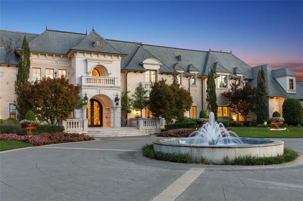 Château Lumièr in McKinney Lists for $14.65 Million as a French Chateau Estate Spanning Fifteen Wooded Acres 11 1201 Gray Branch Rd McKinney TX 7507103