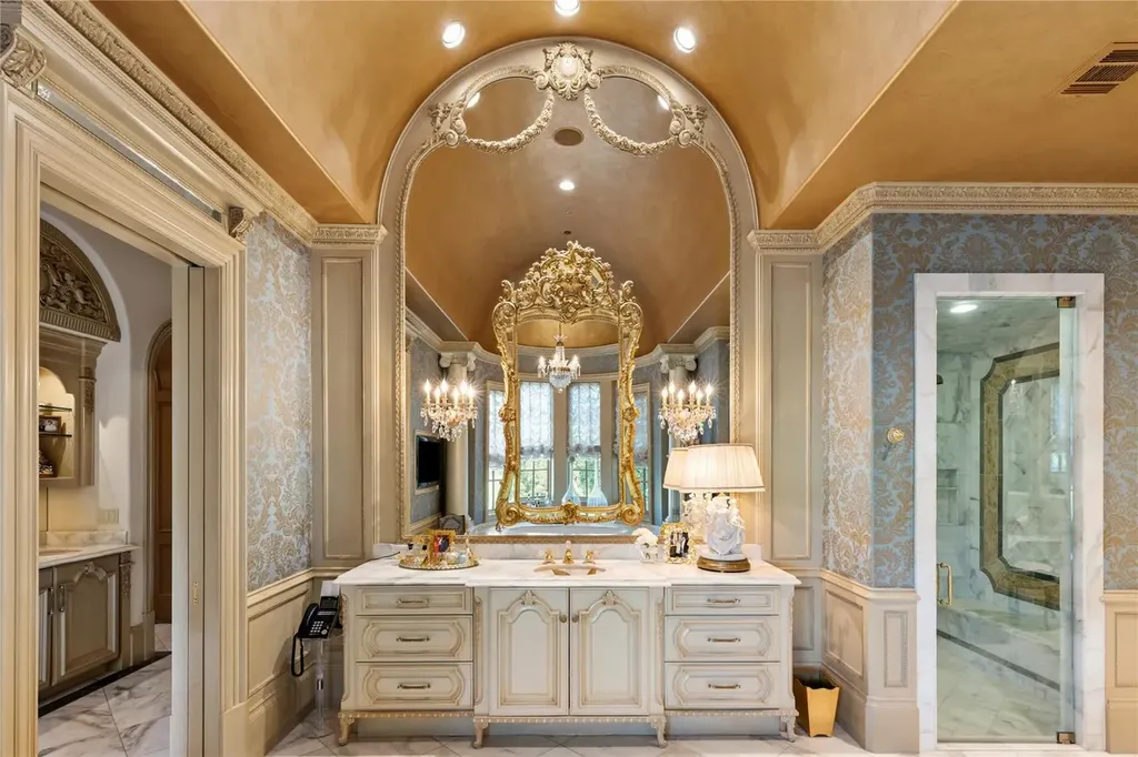 Château Lumièr in McKinney Lists for $14.65 Million as a French Chateau Estate Spanning Fifteen Wooded Acres 16 1201 Gray Branch Rd McKinney TX 7507112