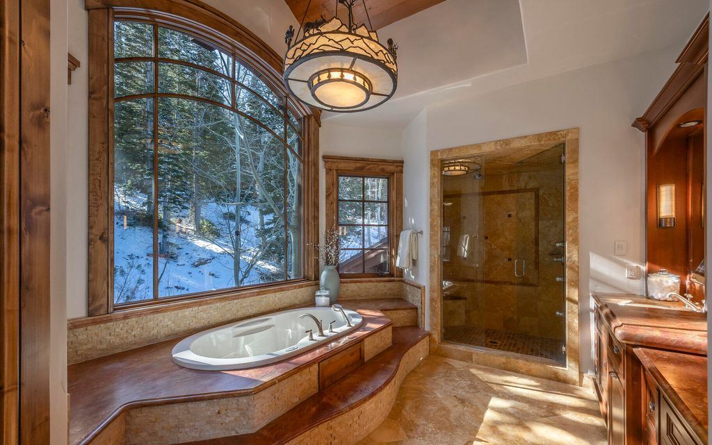 A Secluded Utah Mountain Haven on 10+ Acres Listed at $10.25 Million 19 125 White Pine Canyon Rd A Captivating Utah Estate Delivering Ultimate Privacy and Sweeping Mountain Views 13