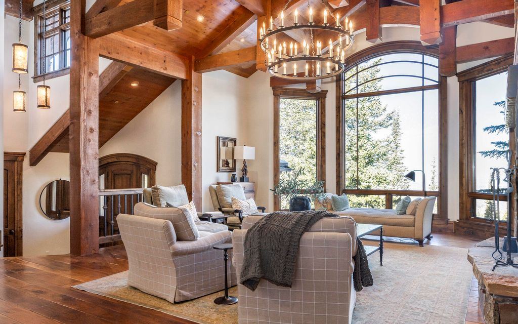 A Secluded Utah Mountain Haven on 10+ Acres Listed at $10.25 Million 6 125 White Pine Canyon Rd A Captivating Utah Estate Delivering Ultimate Privacy and Sweeping Mountain Views 2