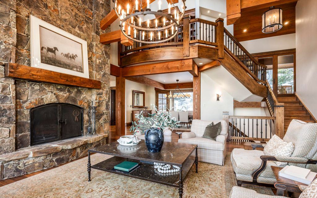 A Secluded Utah Mountain Haven on 10+ Acres Listed at $10.25 Million 8 125 White Pine Canyon Rd A Captivating Utah Estate Delivering Ultimate Privacy and Sweeping Mountain Views 4