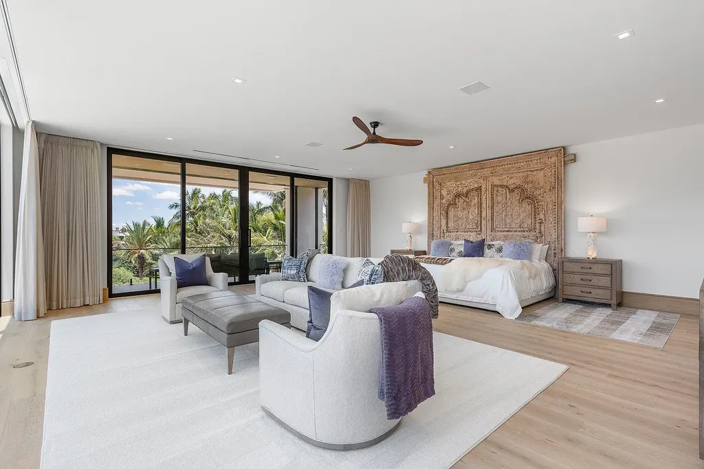 A Breathtaking $85 Million Ultra Luxury Dual Waterfront Estate Redefining Manalapan Living 14 1260 S Ocean Boulevard oceanfront estate in Manalapan showcasing contemporary architecture and direct Atlantic Ocean frontage