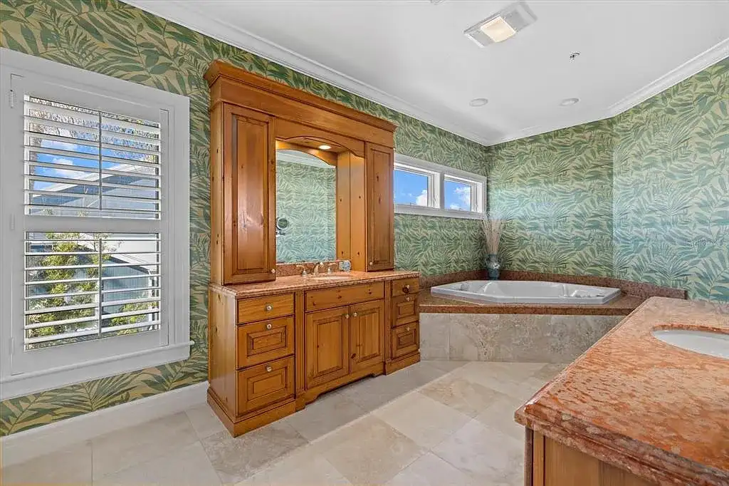 A $10.825 Million Waterfront Sportsman’s Compound Sets a New Benchmark in Boca Grande 13 Aerial view of 14 Grouper Hole Dr on Gasparilla Sound Boca Grande Florida