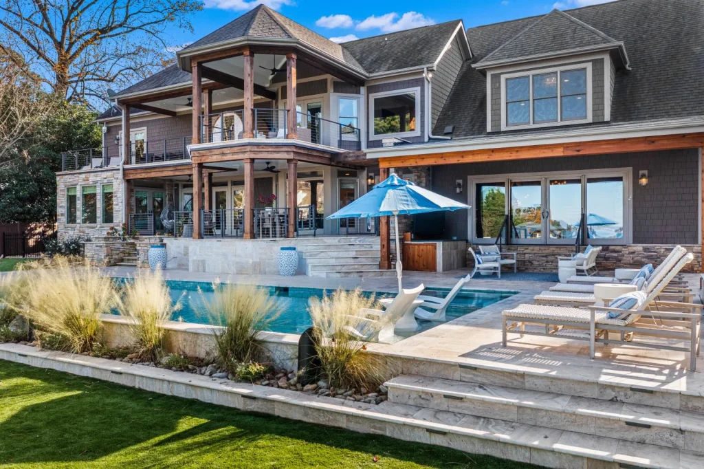 An Elite Waterfront Retreat With Year-Round Water Views in North Carolina Lists for $5.75 Million 25 16407 Jetton Rd An Elite Gated Waterfront Retreat in North Carolina 21