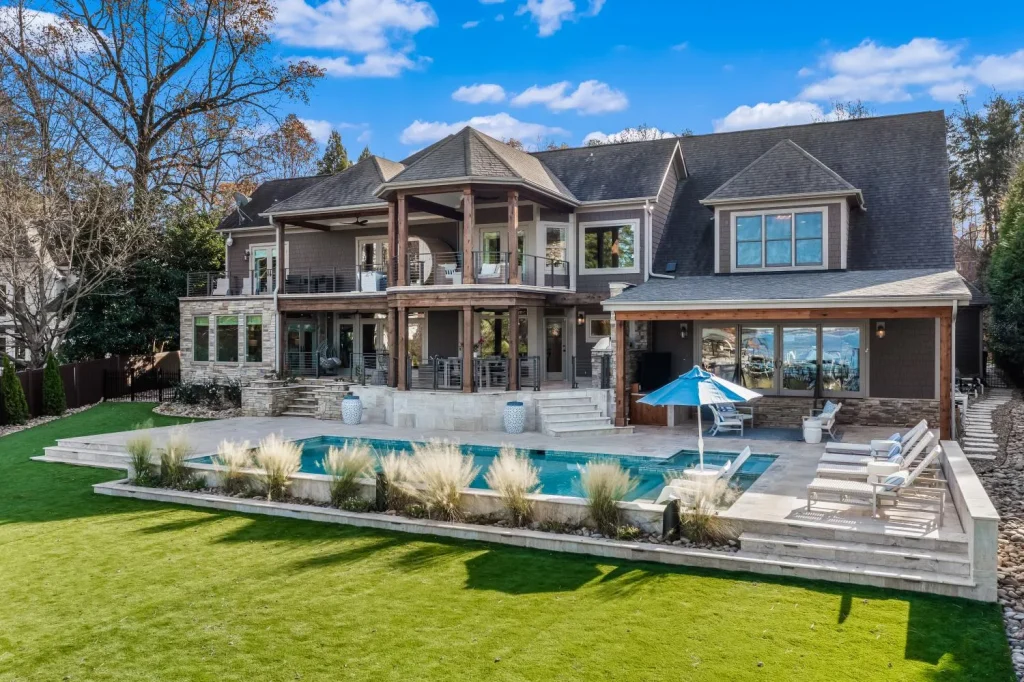 An Elite Waterfront Retreat With Year-Round Water Views in North Carolina Lists for $5.75 Million 26 16407 Jetton Rd An Elite Gated Waterfront Retreat in North Carolina 22