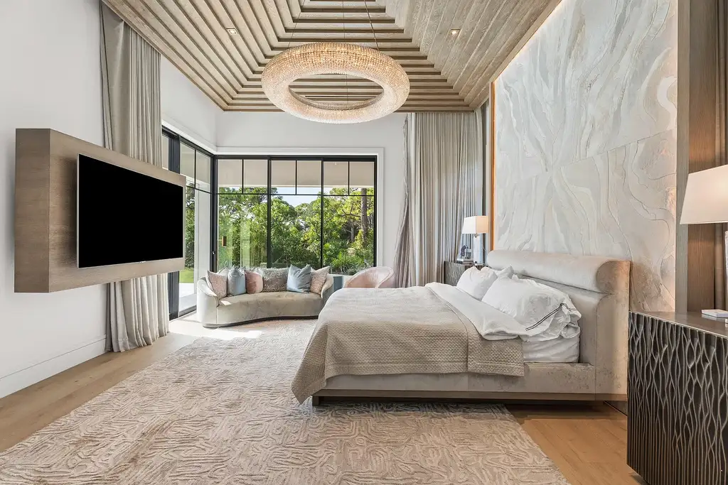 A $25.8 Million Contemporary Masterpiece Redefining Luxury Living Inside Jupiter’s Elite Bear’s Club 11 Luxury home for sale at 210 Bears Club Drive featuring modern design and landscaped grounds