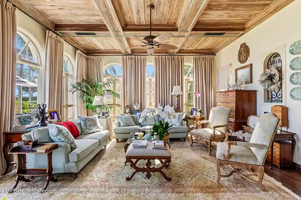 $17.9 Million Historic Waterfront Estate A Rare Icon of Timeless Luxury in West Palm Beach 12 Detached garage with guest house above at 245 Valencia Rd in West Palm Beach Real Estate market