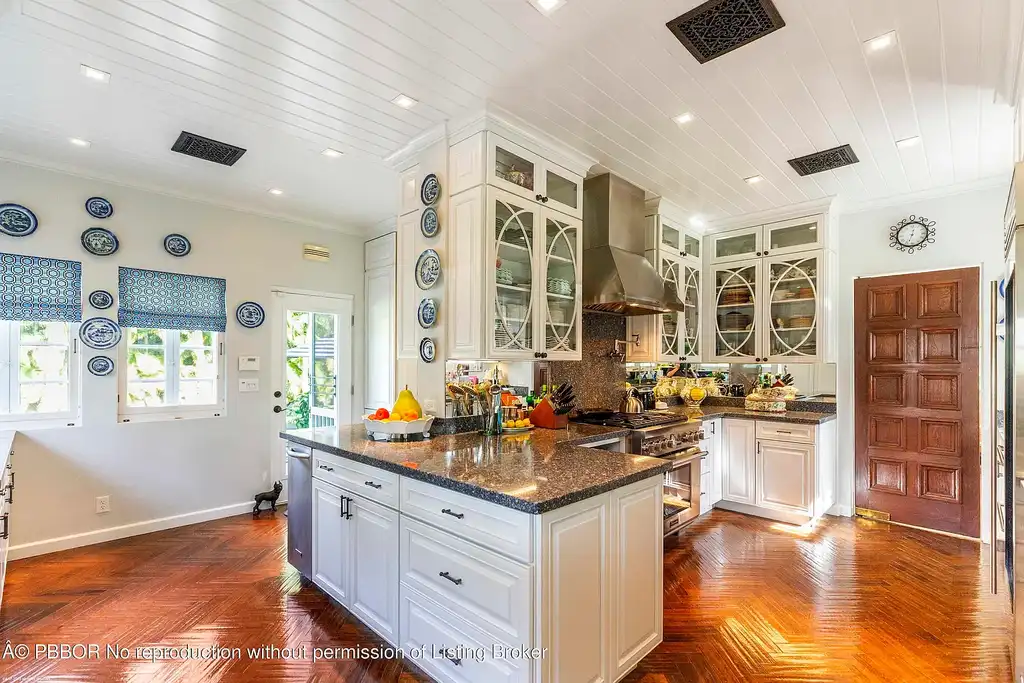 $17.9 Million Historic Waterfront Estate A Rare Icon of Timeless Luxury in West Palm Beach 8 Detached garage with guest house above at 245 Valencia Rd in West Palm Beach Real Estate market